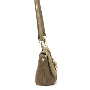 Luka 26-170 pilkai ruda rankinė taupe