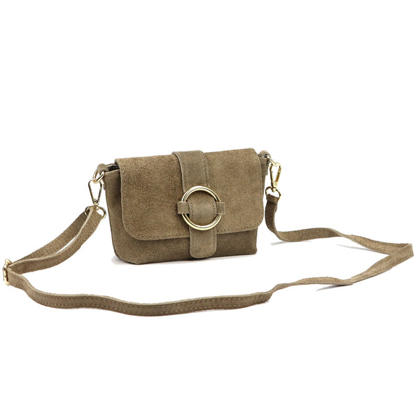 Luka 26-170 pilkai ruda rankinė taupe