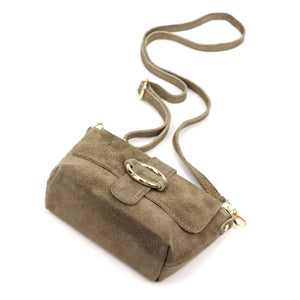 Luka 26-170 pilkai ruda rankinė taupe