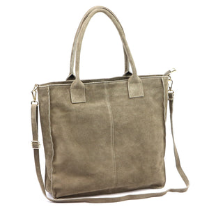 Luka 26-167 taupe odinė rankinė taupe