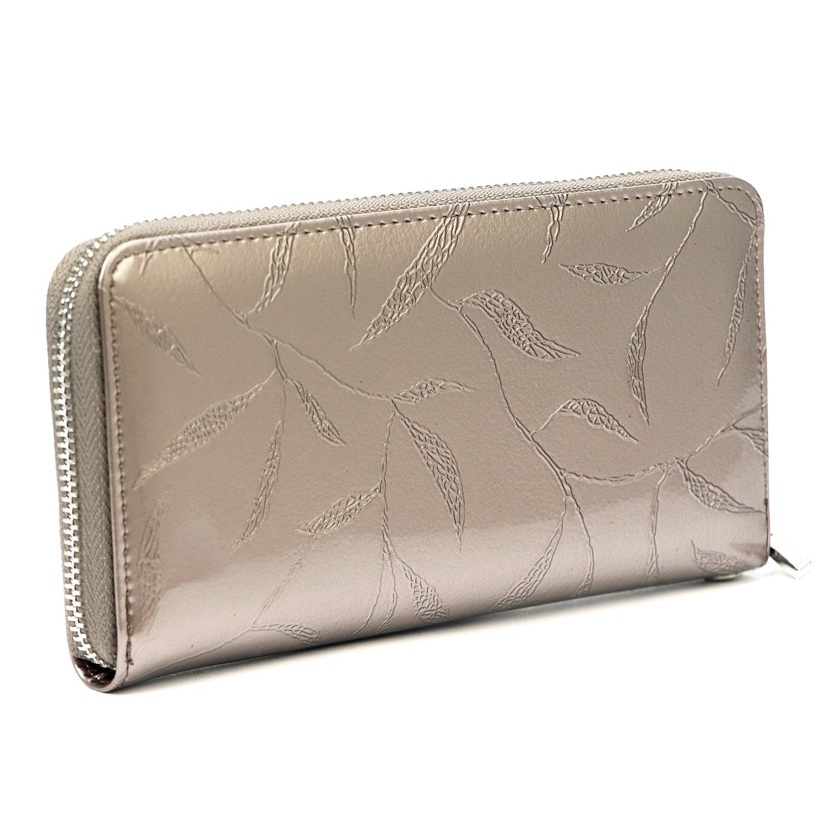 Pierre Cardin 02 LEAF 119 pelenų pilka piniginė popiel