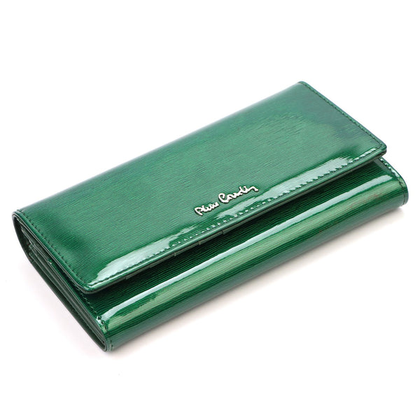 Pierre Cardin 05 LINE 100 žalia piniginė zielony