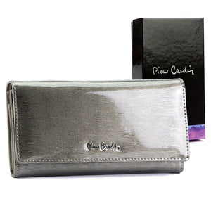 Pierre Cardin 05 LINE 100 pelenų pilka piniginė popiel