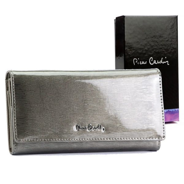 Pierre Cardin 05 LINE 100 pelenų pilka piniginė popiel