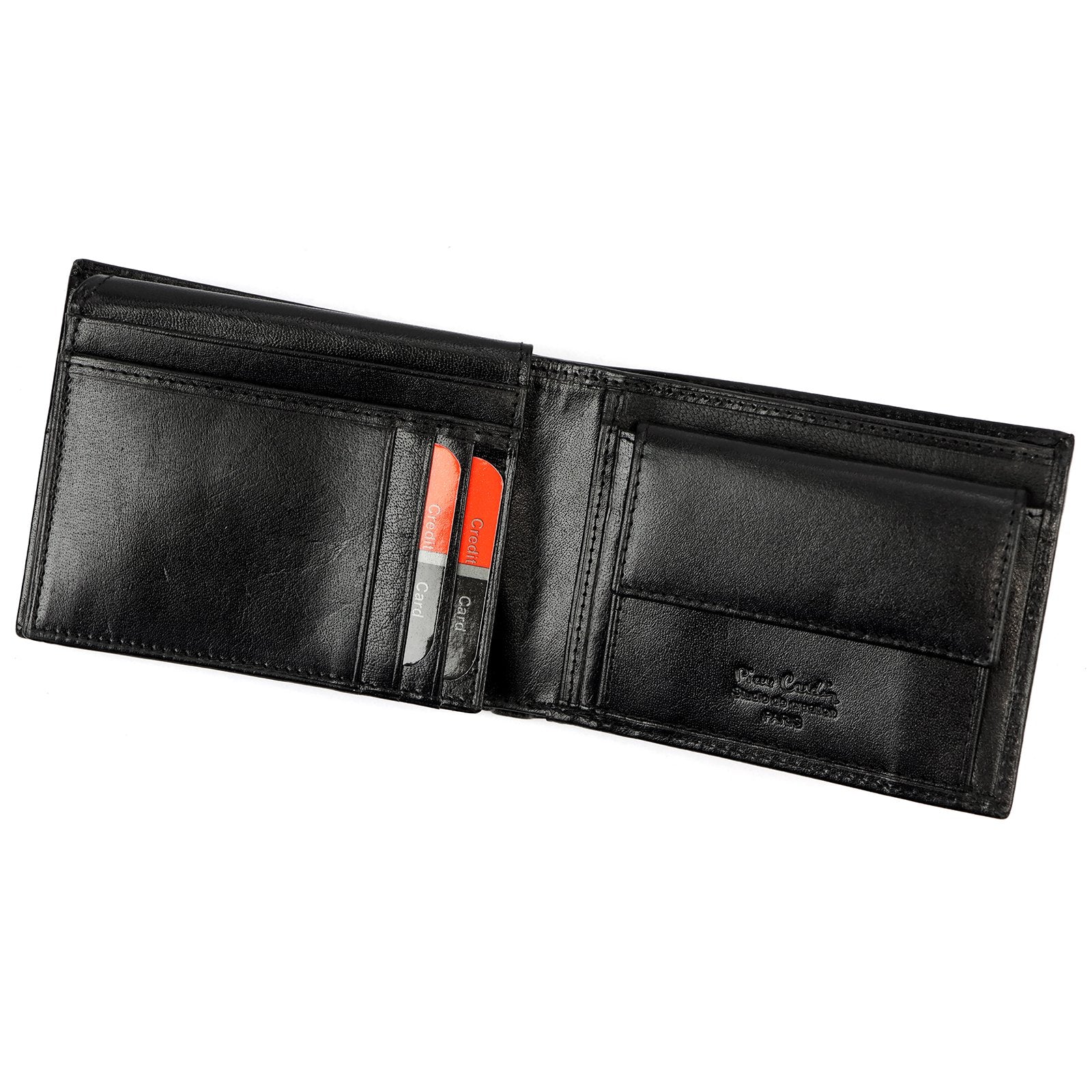 Pierre Cardin YS507.1 8806 RFID juoda odinė piniginė czarny