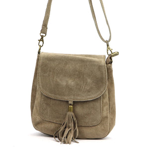 Luka 26-169 taupe natūralios odos rankinė taupe