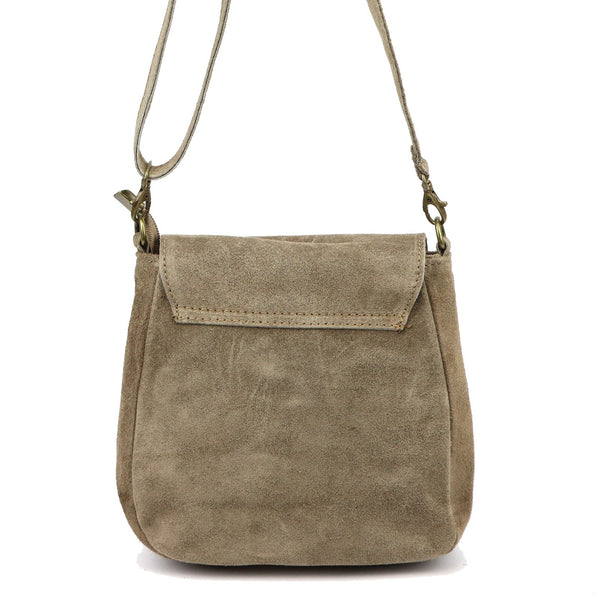 Luka 26-169 taupe natūralios odos rankinė taupe