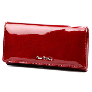 Pierre Cardin 05 LINE 102 raudona piniginė czerwony