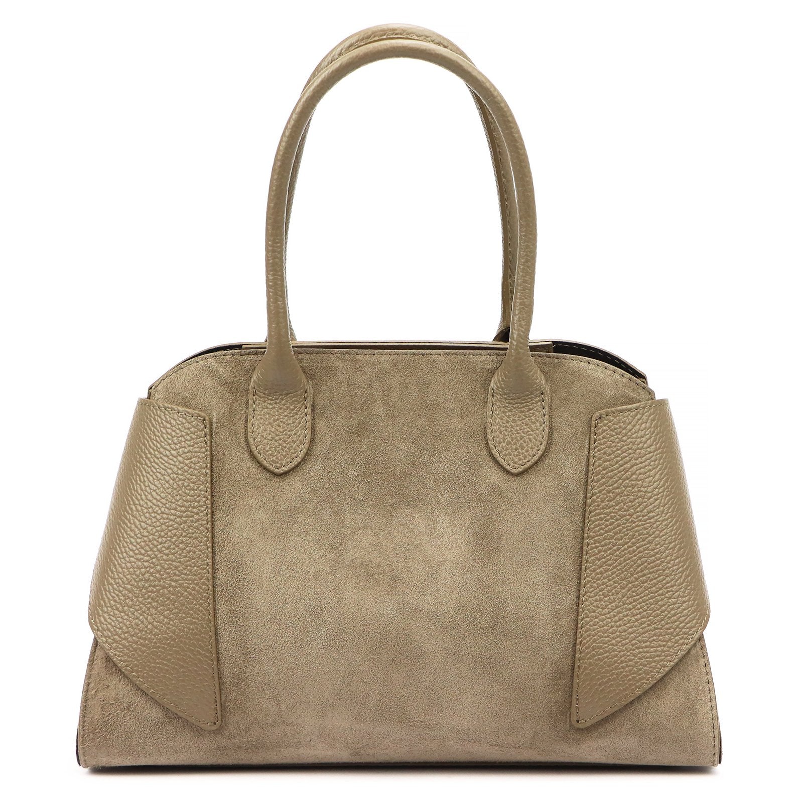 Luka 26-006 taupe natūralios odos rankinė taupe