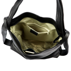 Luka 26-019 DOLLARO juoda odinė rankinė czarny