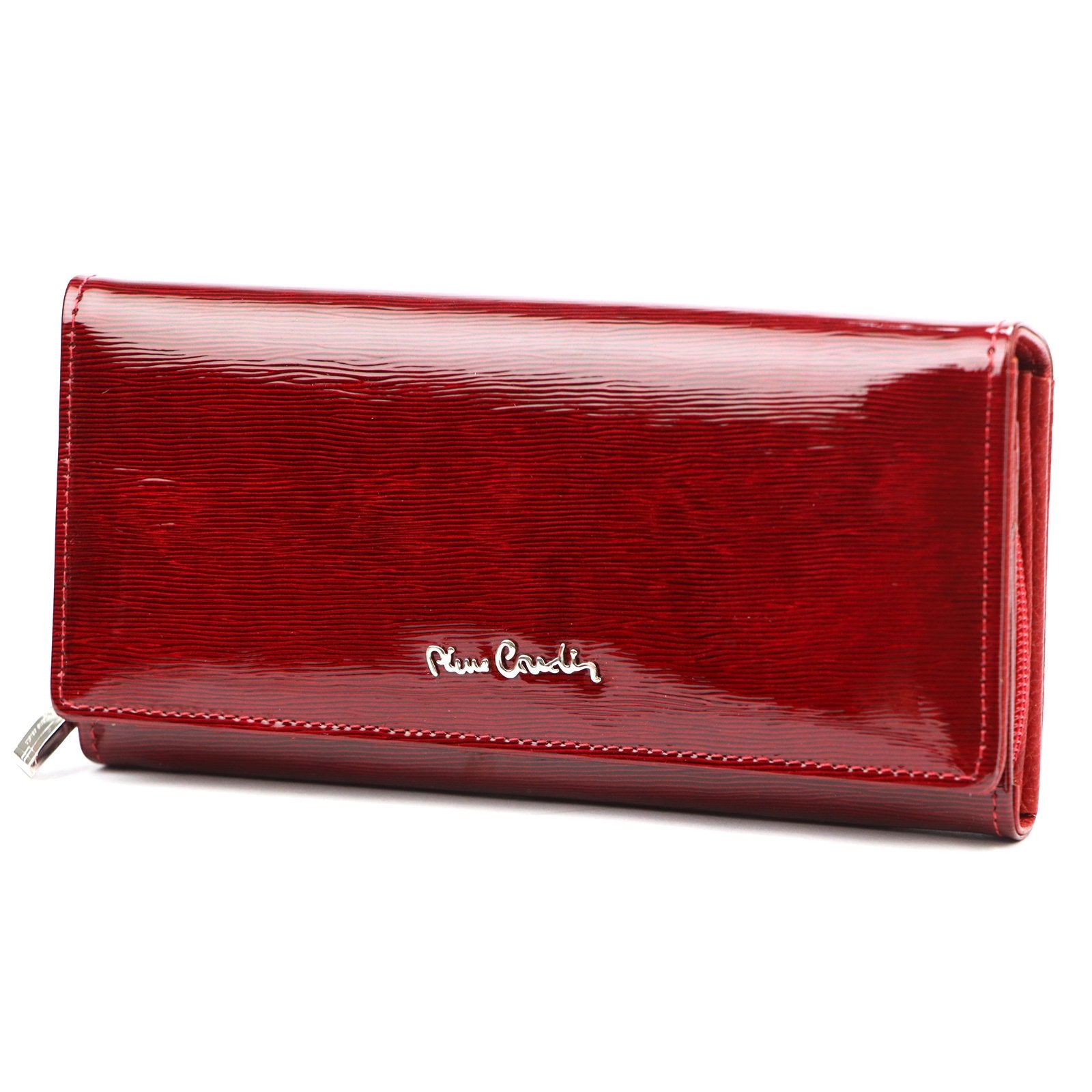 Pierre Cardin 05 LINE 106 raudona piniginė czerwony