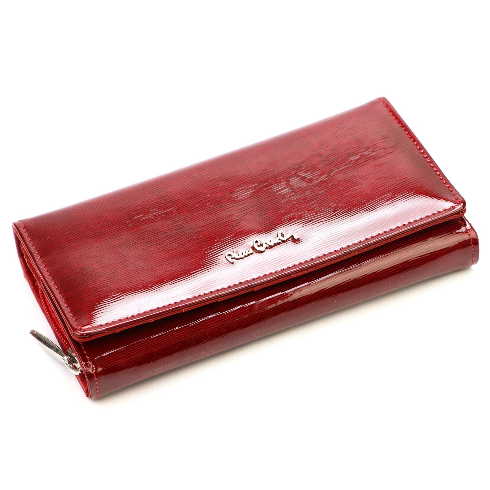 Pierre Cardin 05 LINE 106 raudona piniginė czerwony