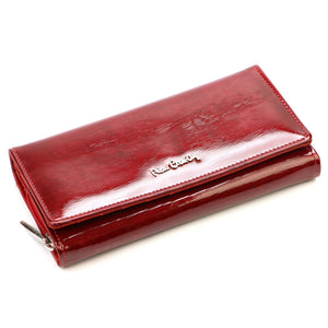 Pierre Cardin 05 LINE 106 raudona piniginė czerwony