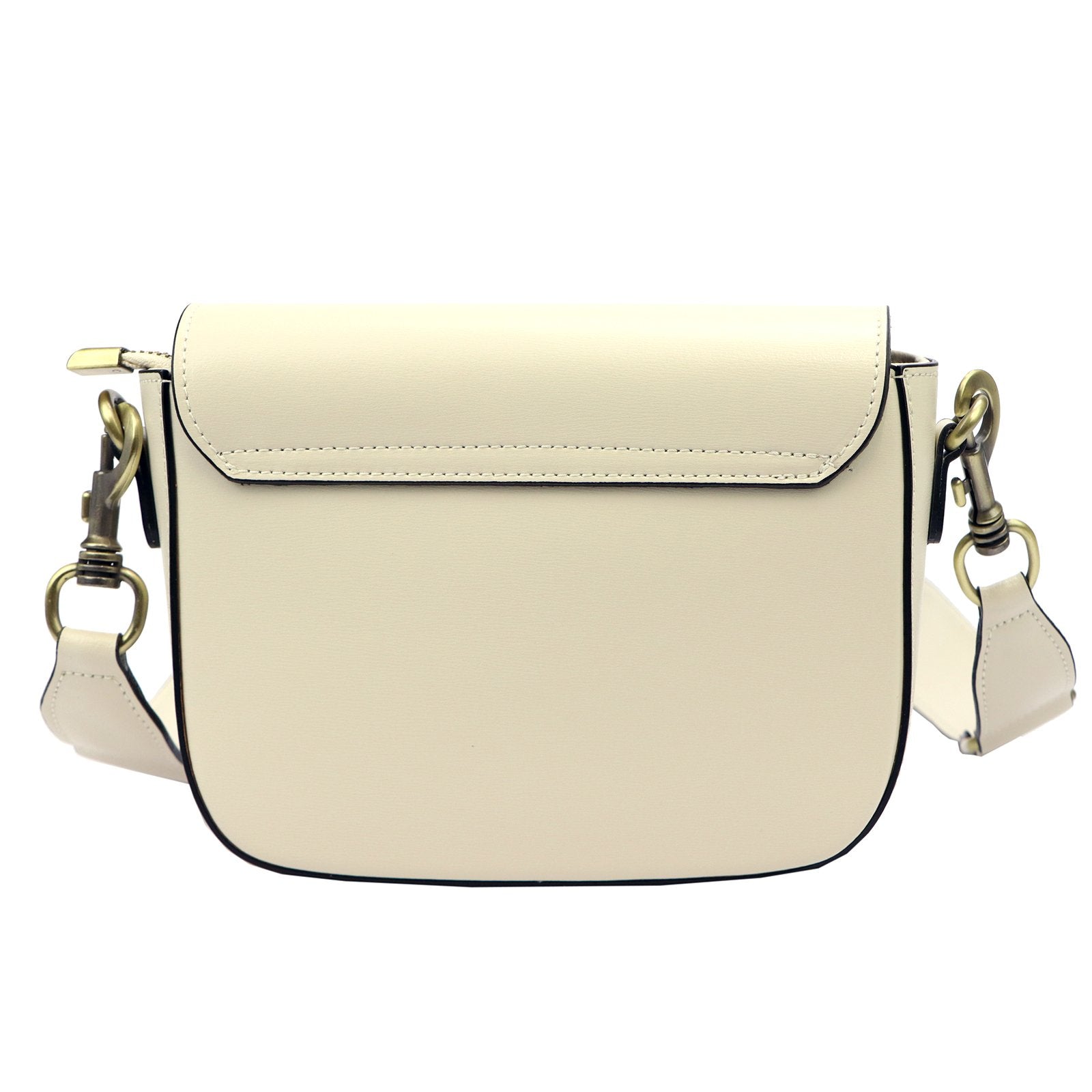 Luka 20-095 kreminė natūralios odos rankinė cream