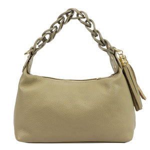 Luka 26-032 DOLLARO taupe odinė rankinė taupe