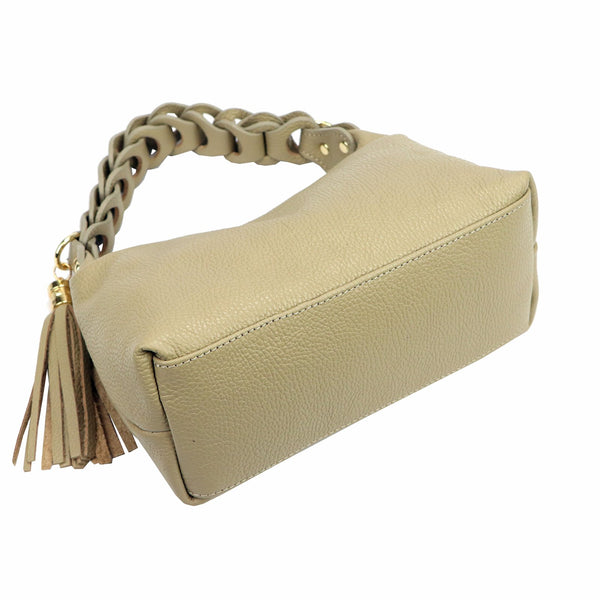 Luka 26-032 DOLLARO taupe odinė rankinė taupe
