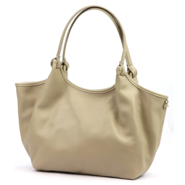 Luka 26-031 DOLLARO taupe natūralios odos rankinė taupe