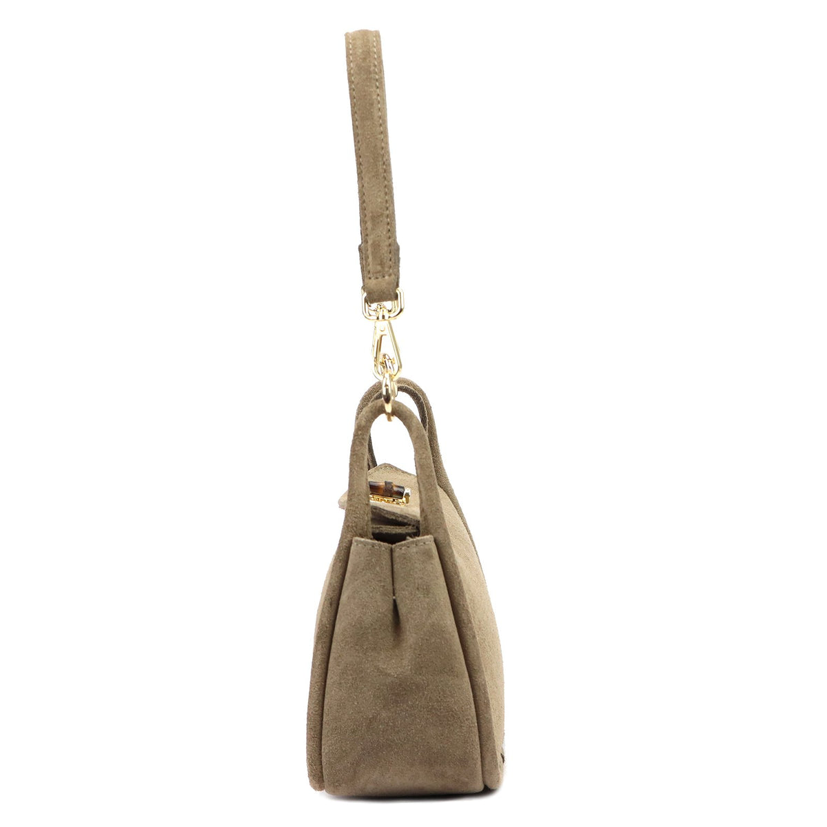 Luka 26-172 taupe natūralios odos rankinė taupe
