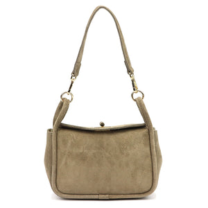Luka 26-172 taupe natūralios odos rankinė taupe