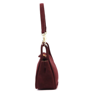 Luka 26-172 bordo odinė rankinė bordo