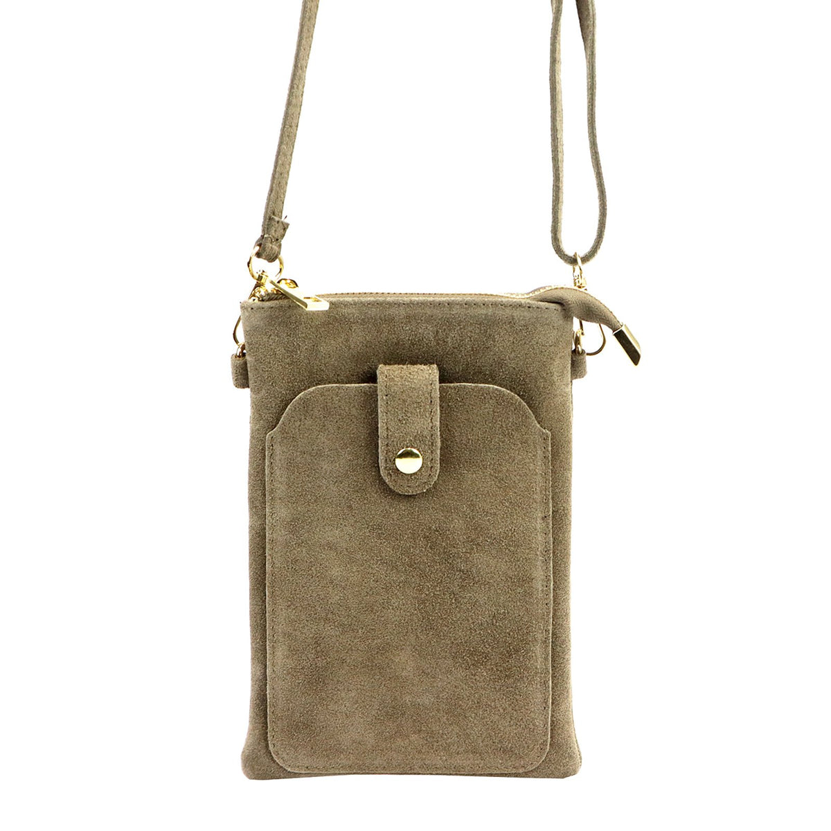 Luka 20-070-2 taupe natūralios odos rankinė taupe