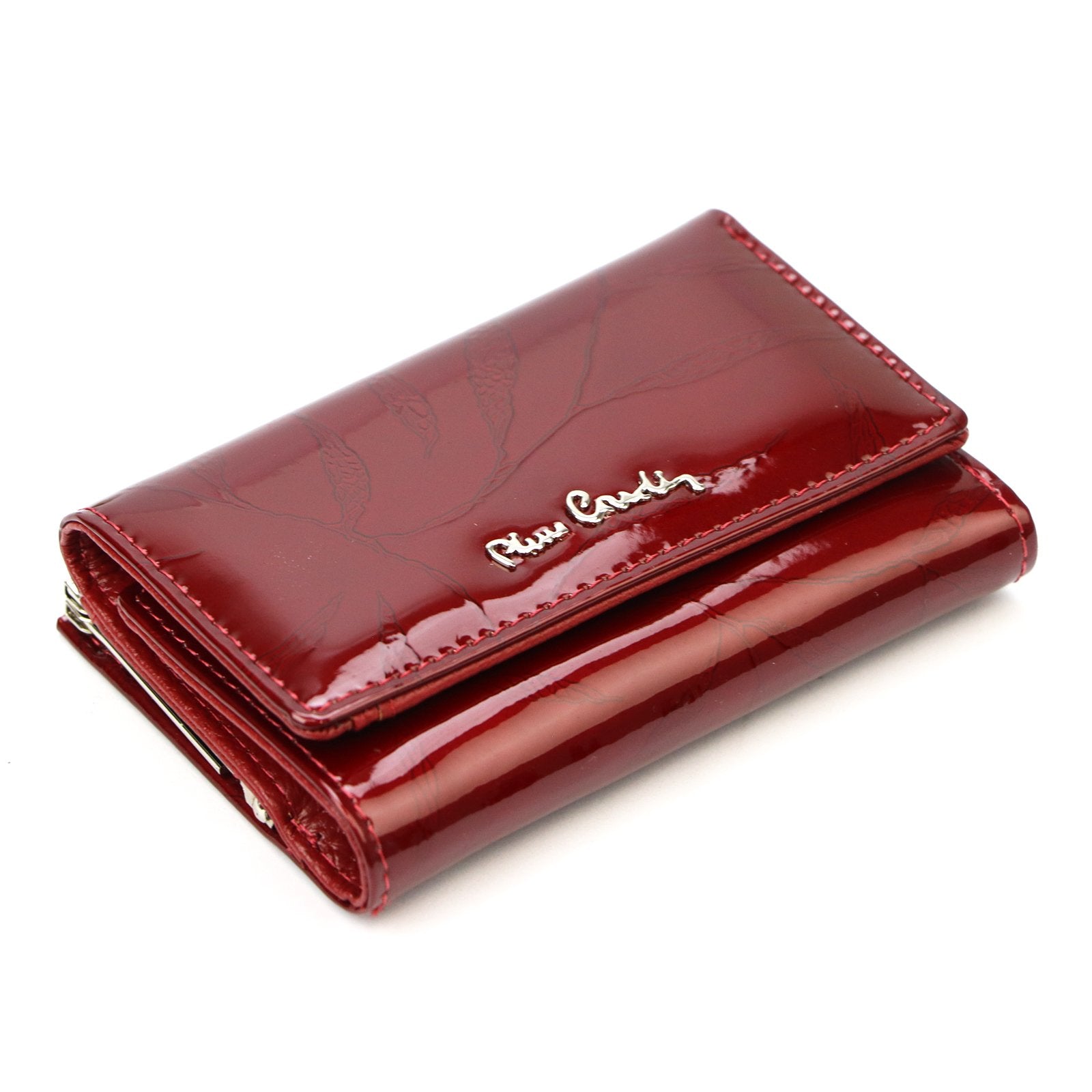 Pierre Cardin 02 LEAF 117 bordo piniginė bordo