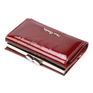 Pierre Cardin 02 LEAF 117 bordo piniginė bordo