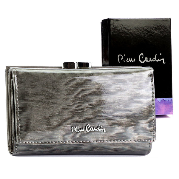Pierre Cardin 05 LINE 108 pelenų pilka piniginė popiel