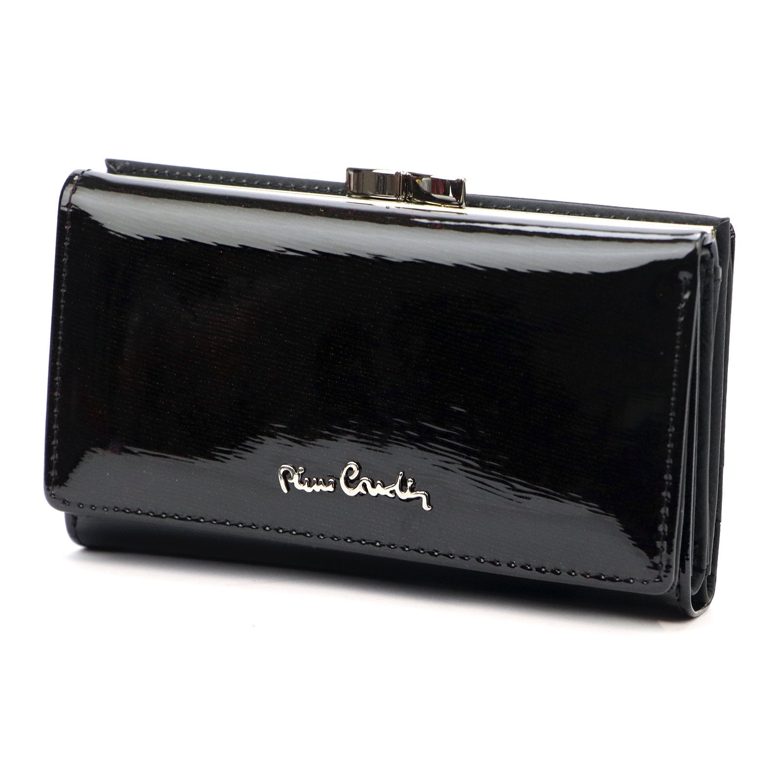 Pierre Cardin 05 LINE 108 juoda odinė piniginė czarny