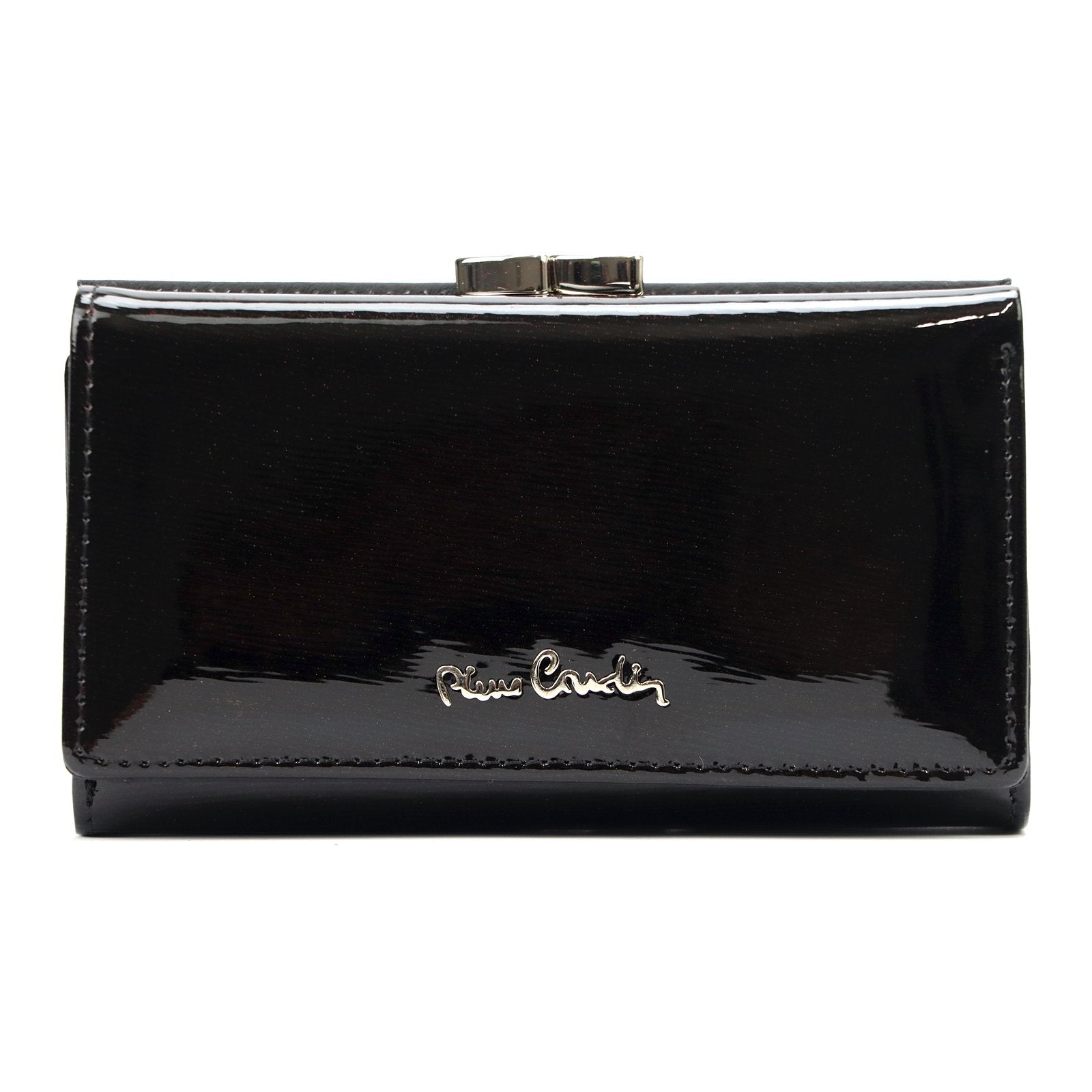 Pierre Cardin 05 LINE 108 juoda odinė piniginė czarny