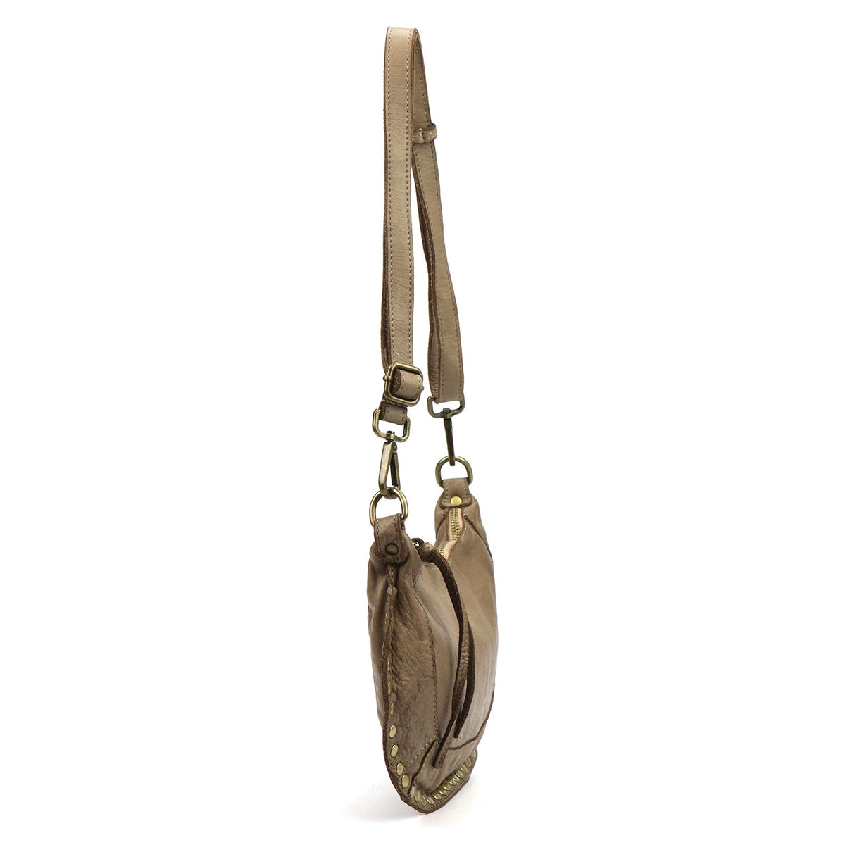 VS 063-598 taupe natūralios odos rankinė taupe