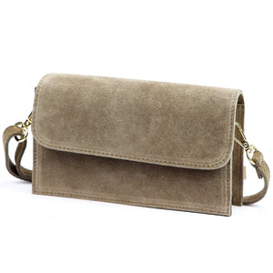 Luka 25-070 taupe natūralios odos rankinė taupe
