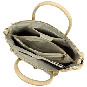 Camilla PREMIUM 10.016 DOLLARO taupe natūralios odos rankinė taupe