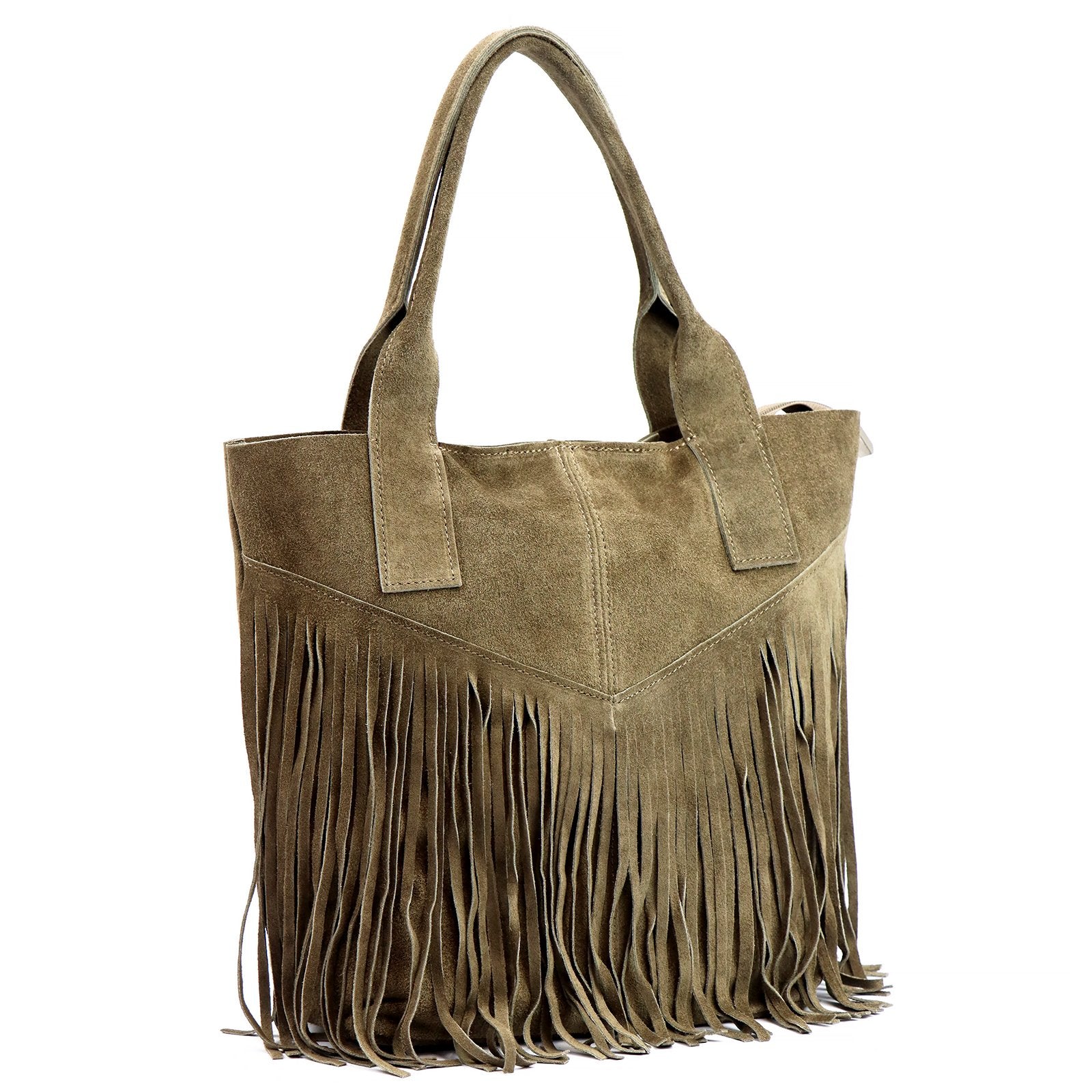 Luka 25-012 taupe natūralios odos rankinė taupe