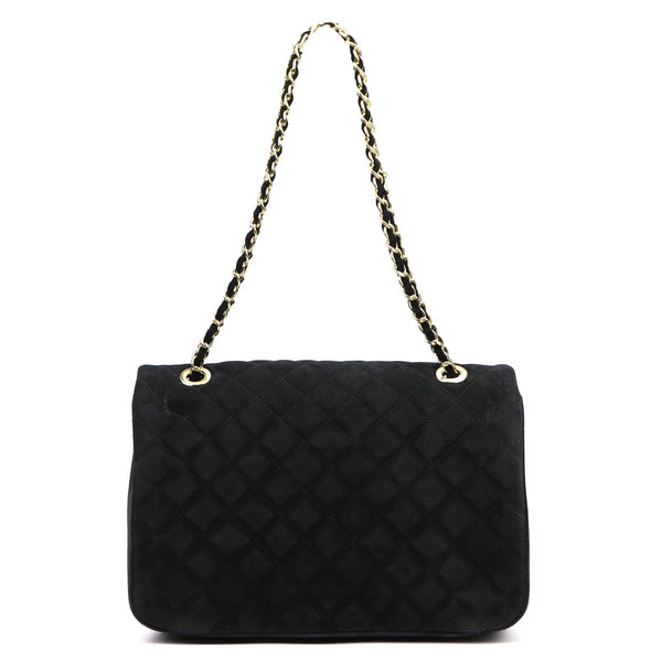 Camilla PREMIUM 10.017 MAXI juoda odinė rankinė czarny