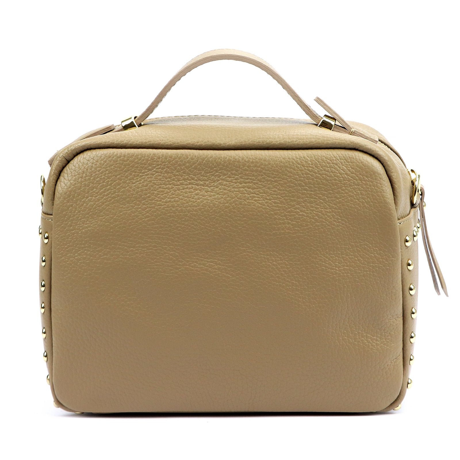 Luka 25-062 DOLLARO taupe natūralios odos rankinė taupe