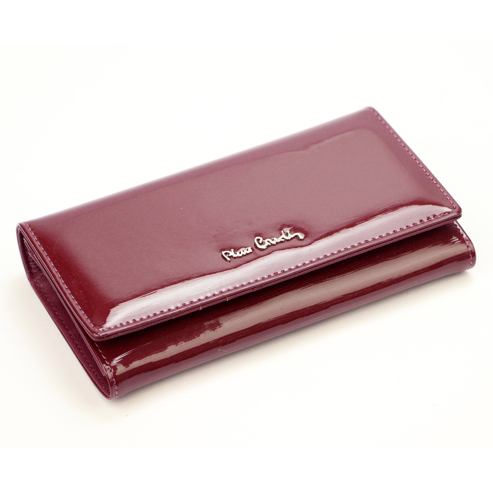Pierre Cardin 05 LINE 114 violetinė piniginė fioletowy