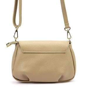 Luka 26-109 DOLLARO taupe natūralios odos rankinė taupe
