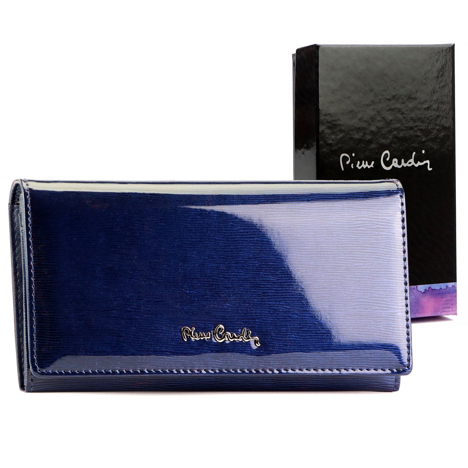 Pierre Cardin 05 LINE 114 mėlyna piniginė niebieski