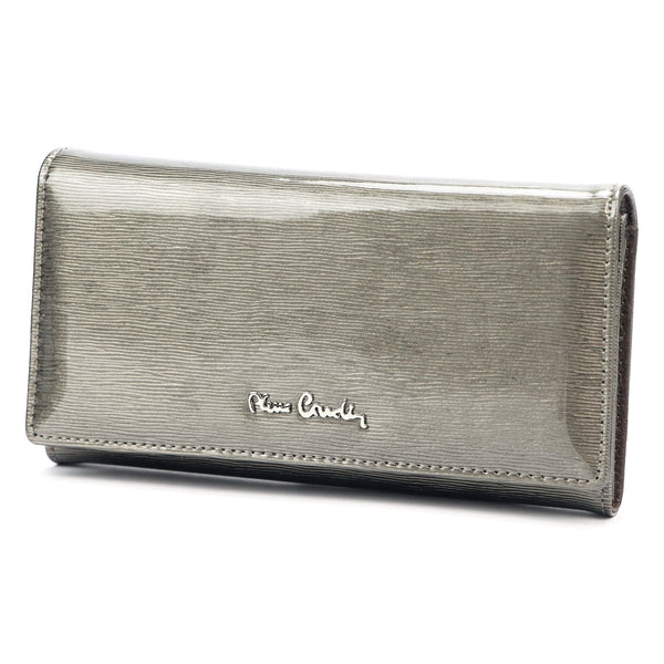 Pierre Cardin 05 LINE 114 pilka odinė piniginė popiel