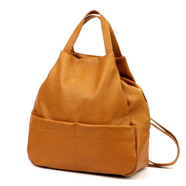 Luka 24-070 DOLLARO camel-1 odinė kuprinė camel-1