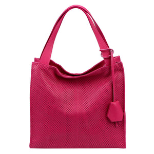Luka 26-099 DOLLARO fuksijos spalvos odinė rankinė fuksja