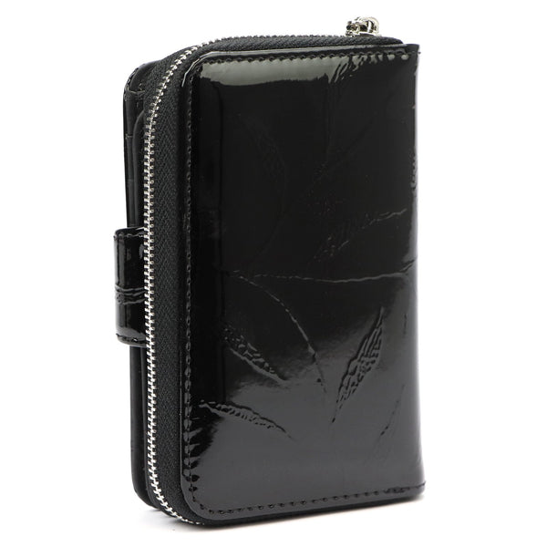 Pierre Cardin 02 LEAF 115 juoda odinė piniginė czarny