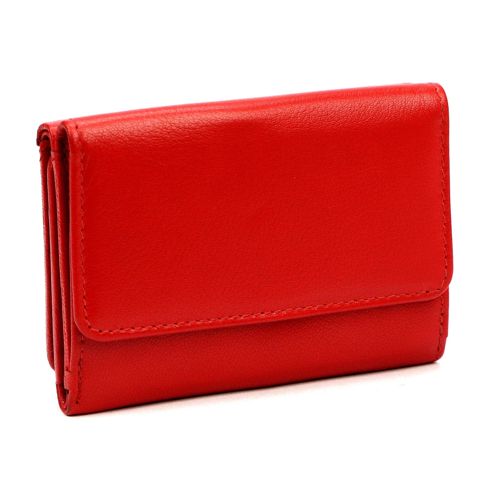 Pierre Cardin TILAK161 1835 raudona odinė piniginė czerwony