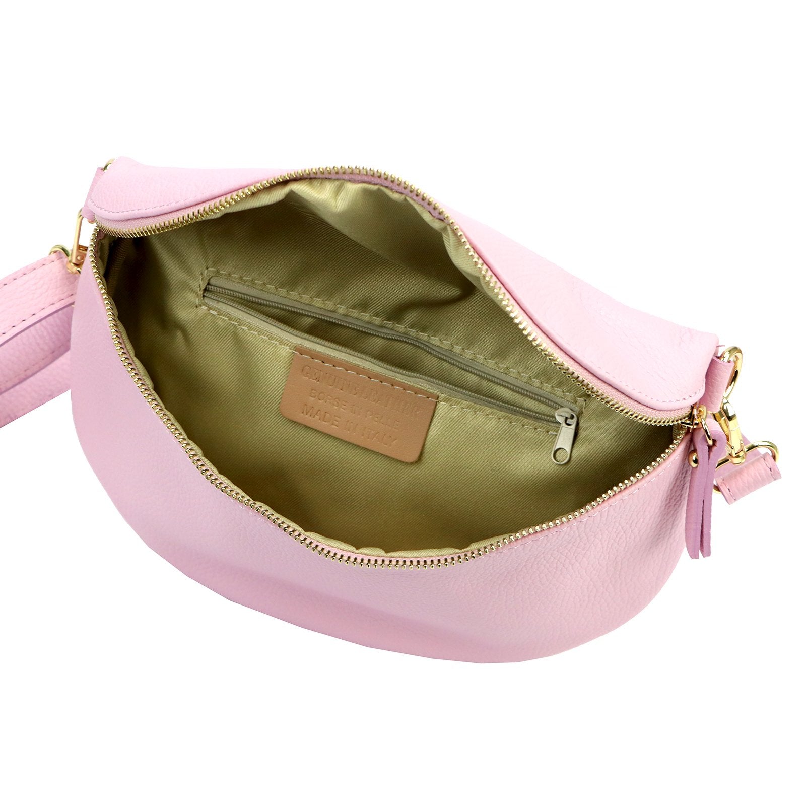 Luka 26-097 DOLLARO pudrinės rožinės spalvos odinė rankinė pudrowy róż