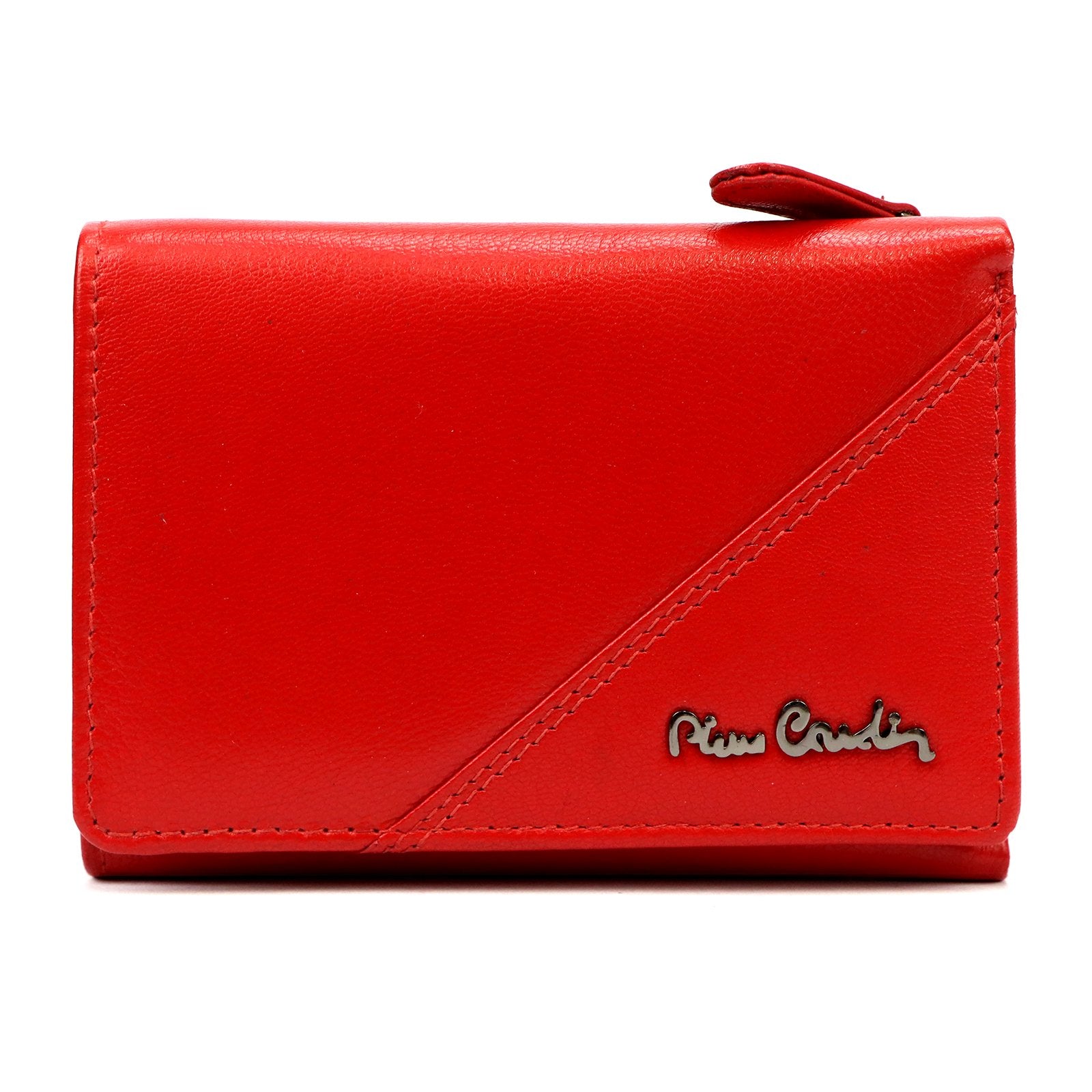 Pierre Cardin TILAK161 2585 raudona piniginė czerwony