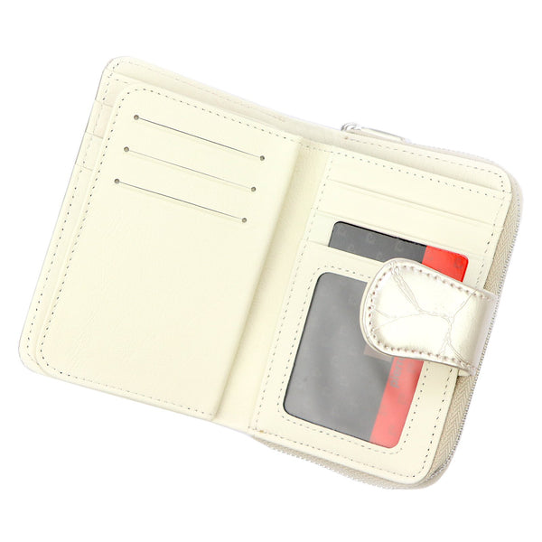 Pierre Cardin 02 LEAF 115 kreminė odinė piniginė cream
