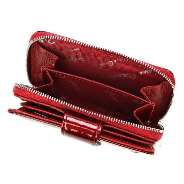 Pierre Cardin 02 LEAF 115 bordo piniginė bordo