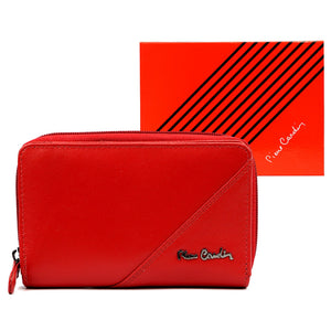 Pierre Cardin TILAK161 22036 raudona piniginė czerwony