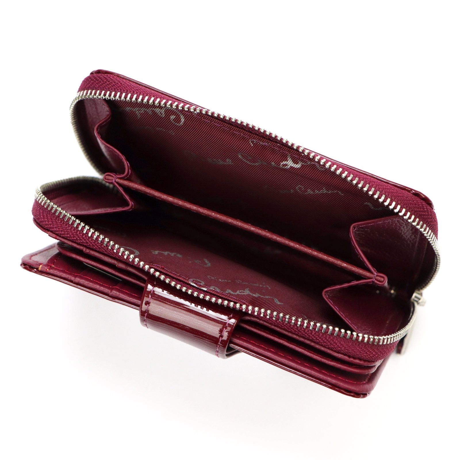 Pierre Cardin 05 LINE 115 violetinė piniginė fioletowy